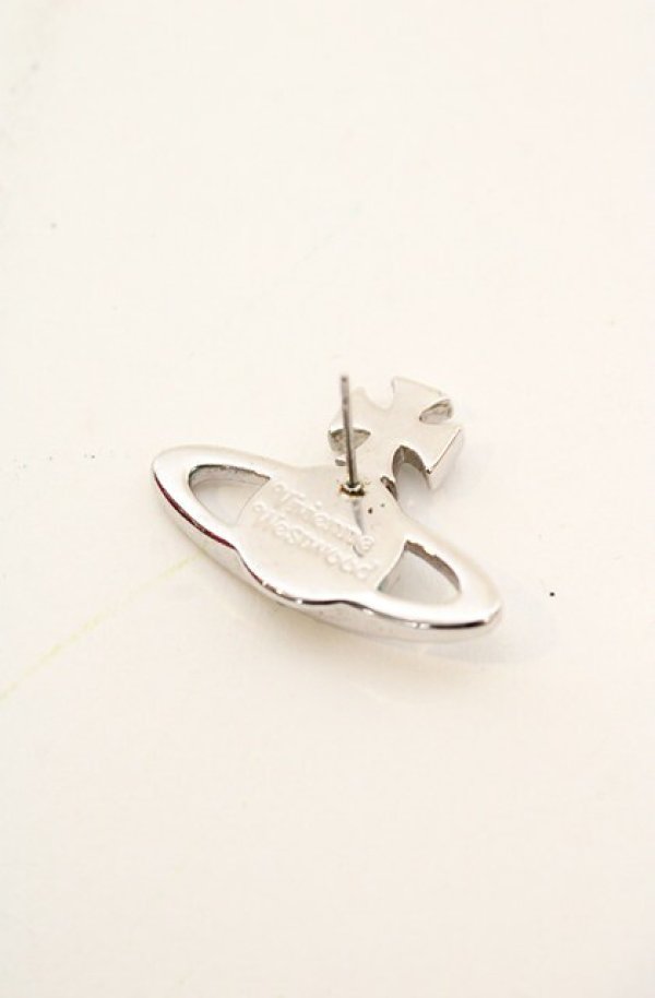 画像4: ヴィヴィアンウエストウッド 中古 / MAYFAIR BAS RELIEF EARRINGS（メイフェアバスレリーフピアス）  グリーン×シルバー  O-26-11-01-043-er-IG-OS (4)