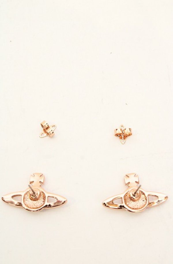 画像3: ヴィヴィアンウエストウッド 中古 / SMALL NEO BAS RELIEF EARRINGS(スモールネオバスレリーフピアス)  ピンクゴールド  O-26-11-01-044-er-IG-OS (3)