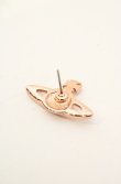 画像4: ヴィヴィアンウエストウッド 中古 / SMALL NEO BAS RELIEF EARRINGS(スモールネオバスレリーフピアス)  ピンクゴールド  O-26-11-01-044-er-IG-OS (4)