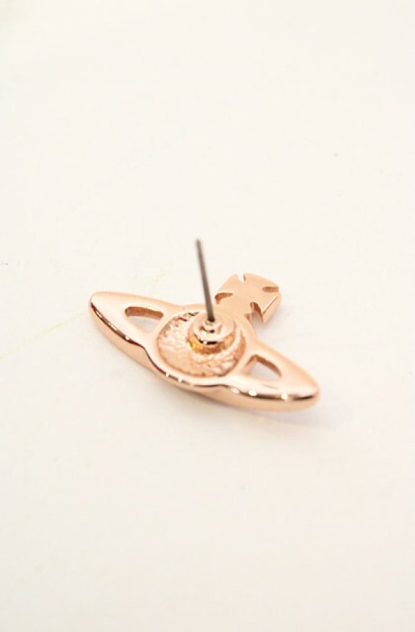 画像4: ヴィヴィアンウエストウッド 中古 / SMALL NEO BAS RELIEF EARRINGS(スモールネオバスレリーフピアス)  ピンクゴールド  O-26-11-01-044-er-IG-OS (4)