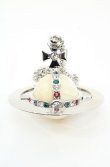 画像3: ヴィヴィアンウエストウッド 中古 / giant orb neckless パールVer（ジャイアントオーブネックレス）  シルバーｘパール  O-26-11-01-004-nl-YM-OS (3)