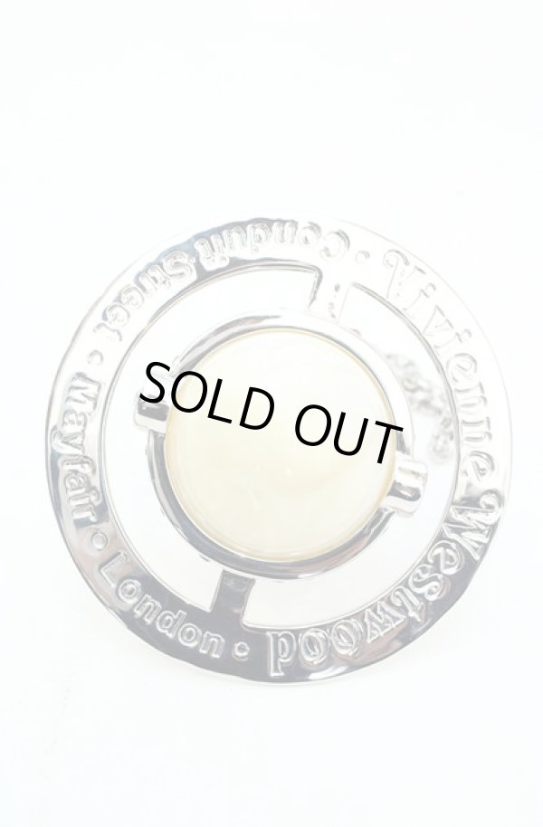 画像5: ヴィヴィアンウエストウッド 中古 / giant orb neckless パールVer（ジャイアントオーブネックレス）  シルバーｘパール  O-26-11-01-004-nl-YM-OS (5)
