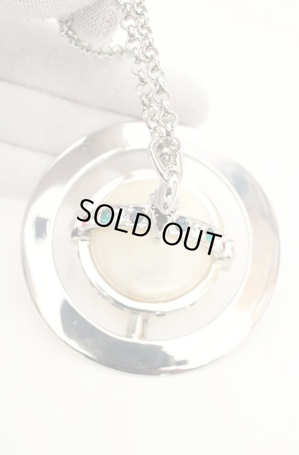 画像6: ヴィヴィアンウエストウッド 中古 / giant orb neckless パールVer（ジャイアントオーブネックレス）  シルバーｘパール  O-26-11-01-004-nl-YM-OS (6)