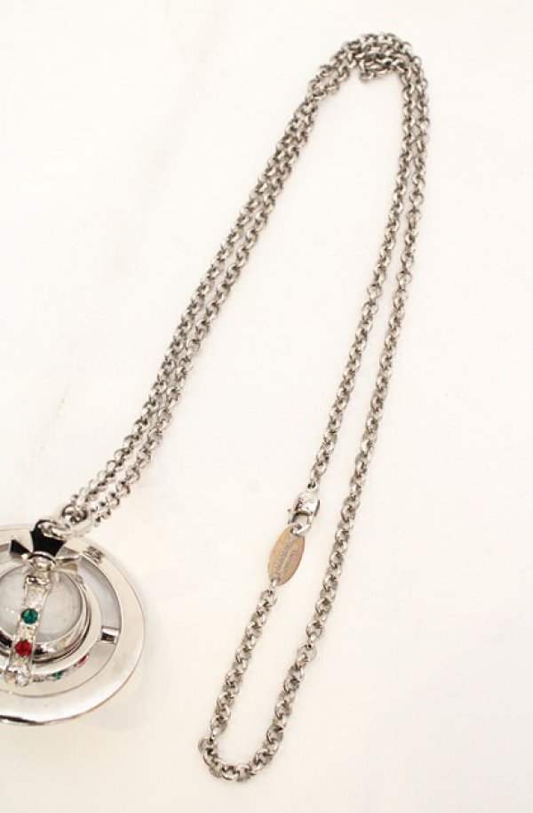 画像7: ヴィヴィアンウエストウッド 中古 / Orb Watch Pendant（オーブウォッチ）  シルバー  O-26-11-01-006-nl-YM-OS (7)