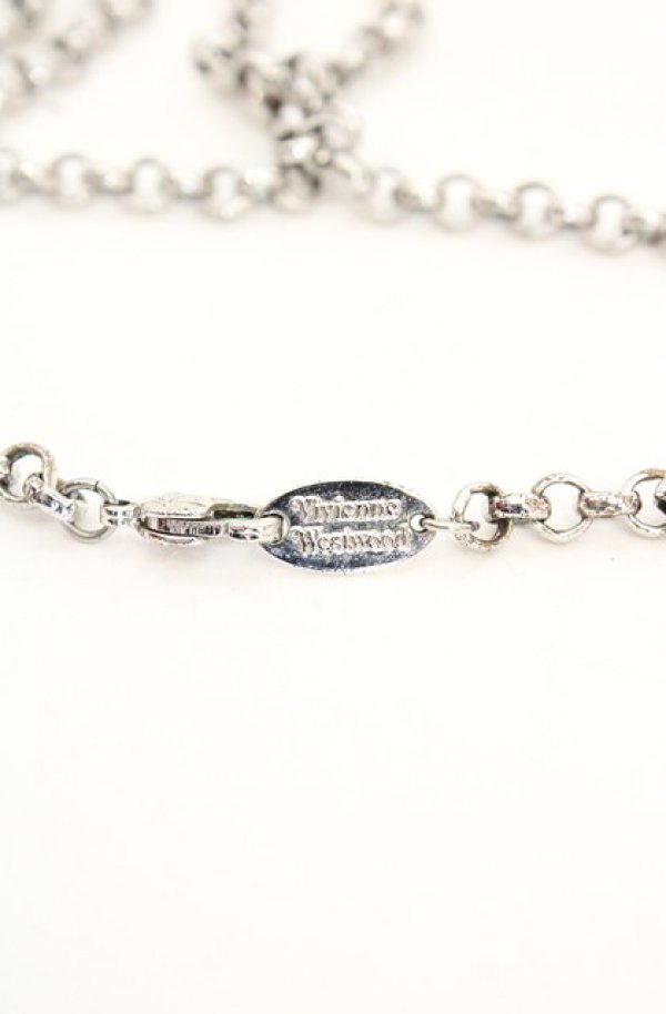 画像10: ヴィヴィアンウエストウッド 中古 / スモールオーブネックレス  シルバー  O-26-11-01-009-nl-IG-OS (10)