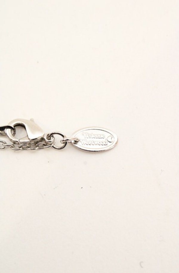 画像4: ヴィヴィアンウエストウッド 中古 / bow&medallion ペンダント（ボウ＆メダリオン）  シルバー  O-26-11-01-010-ac-YM-OS (4)