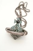 画像3: ヴィヴィアンウエストウッド 中古 / チャイニーズイヤースネークネックレス  シルバーｘブルー  O-26-11-01-011-ac-YM-OS (3)