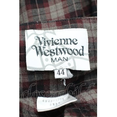画像3: 【USED】Vivienne Westwood MAN / チェックウールパンツ ヴィヴィアンウエストウッド ビビアン   44 ブラウン 【中古】 S-24-01-18-025-pa-AS-ZS