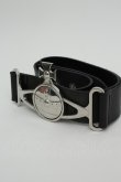 画像2: Viviene Westwood /オーブバックルベルト   黒  S-24-01-31-039-ac-AS-ZS (2)