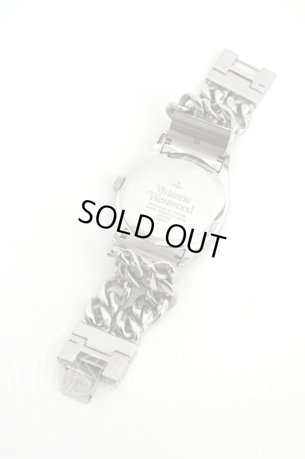 画像2: ヴィヴィアンウエストウッド MAN 中古 /チェーンマイユウォッチ   シルバー  S-24-01-31-020-ac-AS-ZS (2)