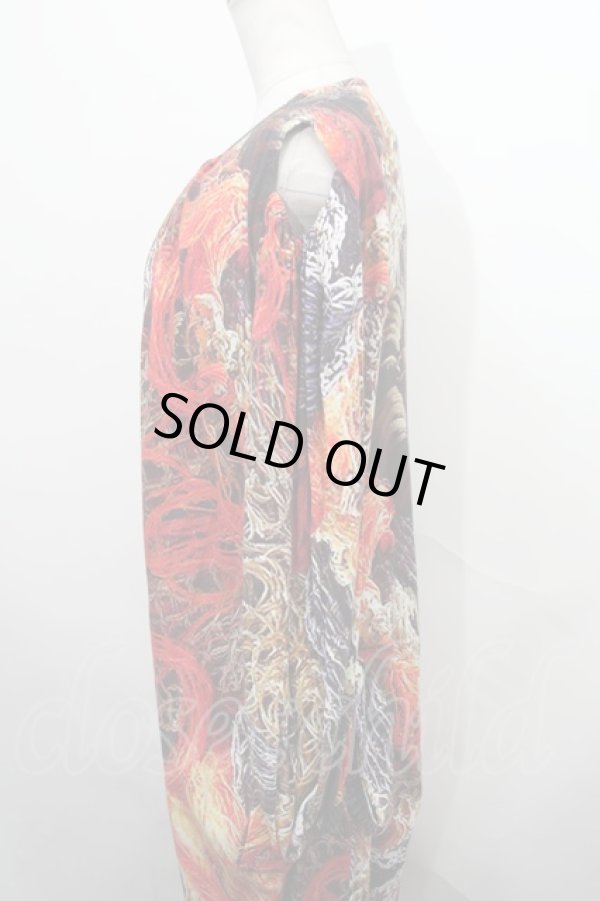 画像3: ヴィヴィアンウエストウッド 中古 //ネットプリントワンピース 00 マルチ  S-24-03-03-041-op-AS-ZS (3)