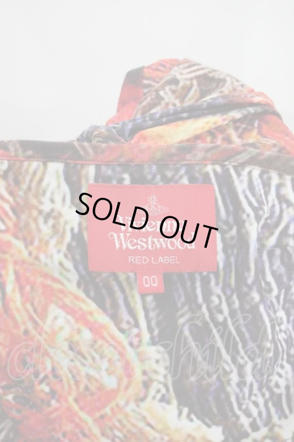 画像4: ヴィヴィアンウエストウッド 中古 //ネットプリントワンピース 00 マルチ  S-24-03-03-041-op-AS-ZS (4)