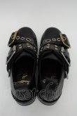 画像4: ヴィヴィアンウエストウッド 中古 / コンバットバックルブーツ 37 黒  S-24-03-03-034-sk-AS-ZS (4)