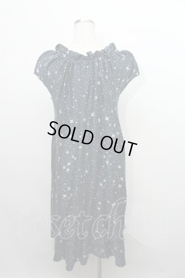 画像2: ヴィヴィアンウエストウッド 中古 //ミルキーウェイワンピース 3 紺  S-24-03-03-036-gd-AS-ZS (2)