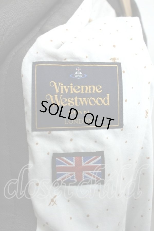 画像3: ヴィヴィアンウエストウッド MAN 中古 / 変形コート 46 グレー  S-24-03-31-033-co-IG-ZS (3)