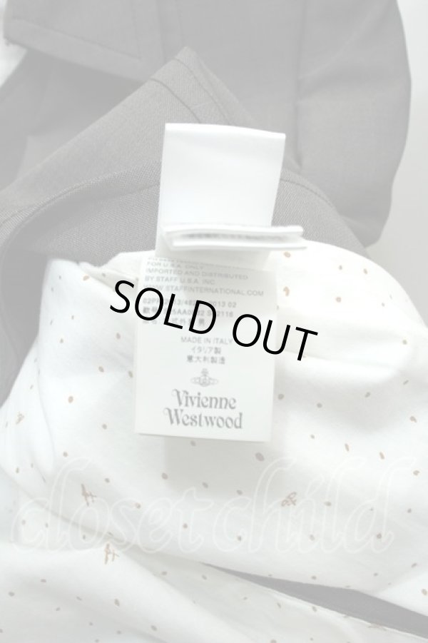 画像4: ヴィヴィアンウエストウッド MAN 中古 / 変形コート 46 グレー  S-24-03-31-033-co-IG-ZS (4)