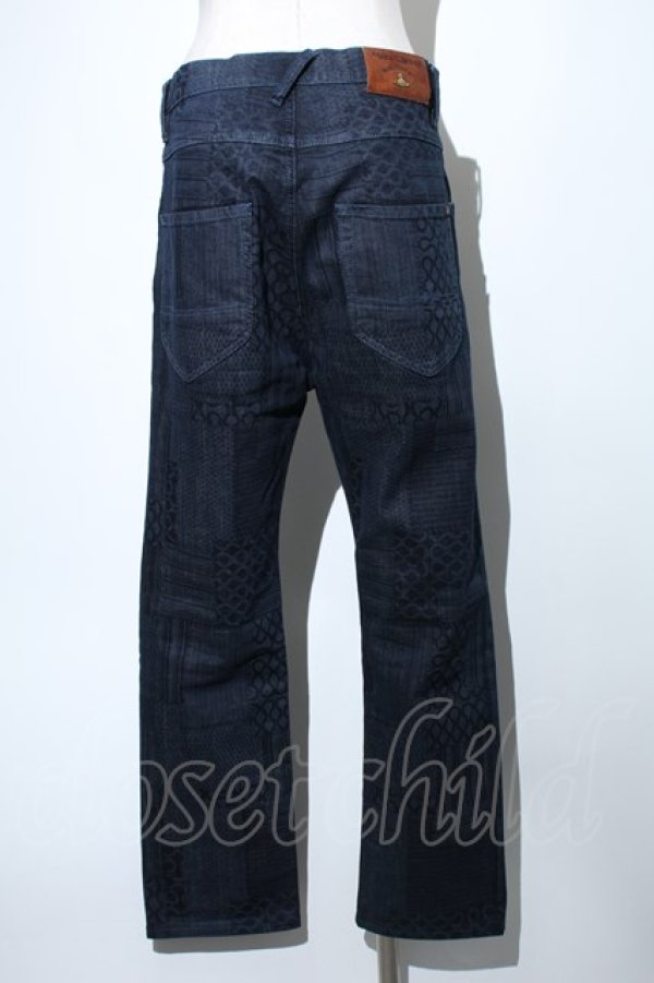 画像2: ANGLOMANIA 中古 / /スクイグルデニム 28 ブルー  S-24-03-31-045-pa-AS-ZS (2)