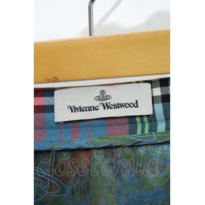 画像3: 【USED】Vivienne Westwood //DRUNKEN DRAPEスカート ヴィヴィアンウエストウッド ビビアン36 ブルーマック 【中古】 S-24-03-31-046-sk-AS-ZS