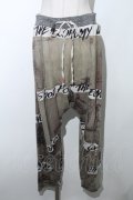 【USED】Vivienne Westwood / /Chinese Drawing Printパンツ ヴィヴィアンウエストウッド ビビアン グリーン 【中古】 S-24-03-31-047-pa-AS-ZS