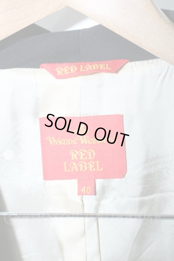 画像3: ヴィヴィアンウエストウッド 中古 / 3ツボタンジャケット&スカートセットアップ 40 黒  S-24-03-31-031-su-AS-ZS (3)