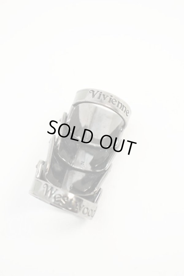 画像3: ヴィヴィアンウエストウッド 中古 / ARTEMISリング  グレー  S-24-05-01-007-rg-UT-ZS (3)