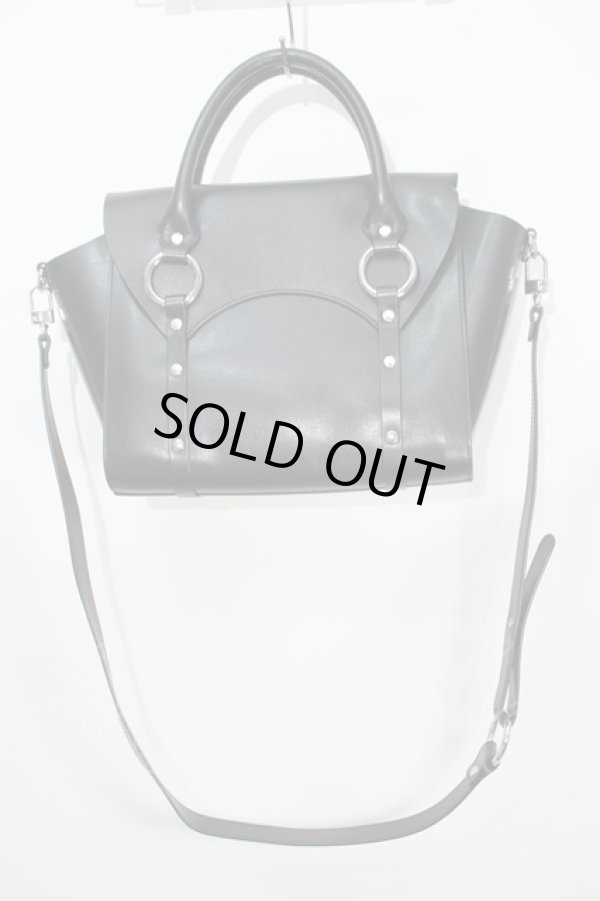 画像2: ヴィヴィアンウエストウッド 中古 / BAG BETTYハンドバッグ  黒  S-24-05-01-012-ba-AS-ZS (2)