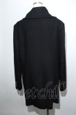 画像2: ヴィヴィアンウエストウッド MAN 中古 / CO/メルトンミントカラーコート  黒  S-24-05-29-048-co-UT-ZS (2)