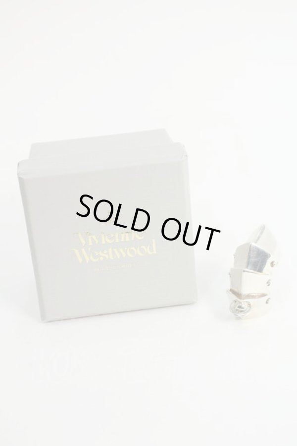 画像2: ヴィヴィアンウエストウッド 中古 / アーマーリング S グレー  S-24-05-29-009-ac-UT-ZS (2)