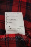 画像4: ヴィヴィアンウエストウッド 中古 //チェックブラウス 2 赤  S-24-06-26-045-bl-AS-ZS (4)