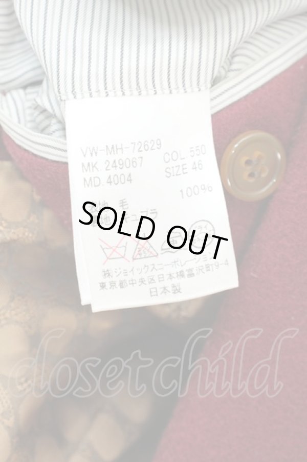 画像4: ヴィヴィアンウエストウッド 中古 / /カシミア混ロングコート  黒  S-24-06-26-061-co-UT-ZS (4)