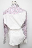 画像2: ヴィヴィアンウエストウッド 中古 /小花柄変形シャツ  オフ  S-24-07-31-039-bl-UT-ZS (2)