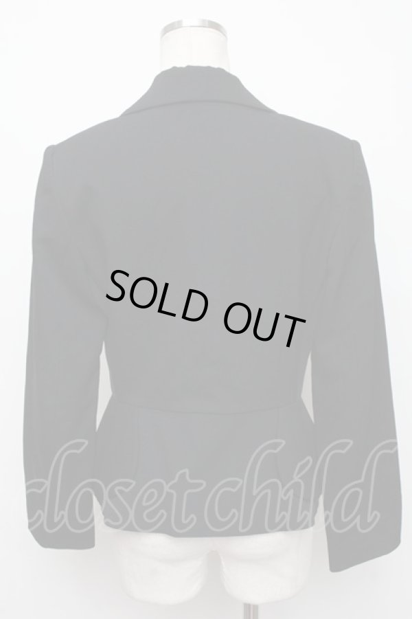 画像2: ヴィヴィアンウエストウッド 中古 / 3ツボタンジャケット 3 黒  S-24-07-31-052-to-AS-ZS (2)