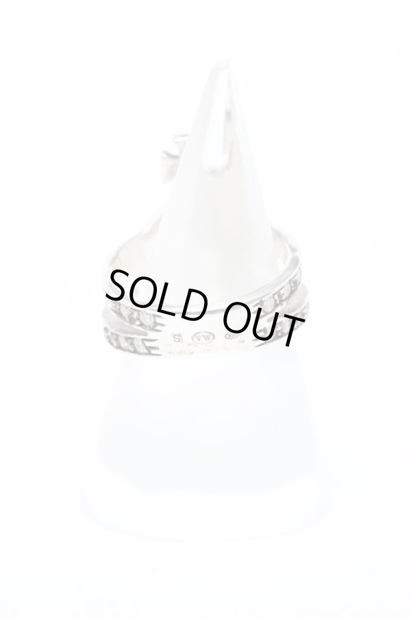 画像2: ヴィヴィアンウエストウッド 中古 / AC/オーブリング S シルバー  S-24-07-31-001-ac-AS-ZS (2)