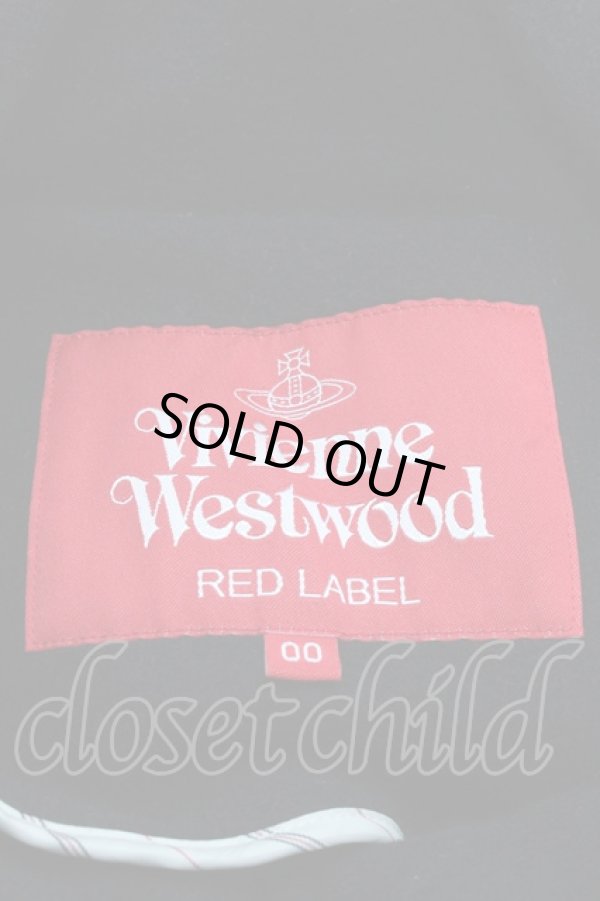 画像3: ヴィヴィアンウエストウッド 中古 / タイデザインウールコート 00 黒  S-24-09-01-057-co-AS-ZS (3)