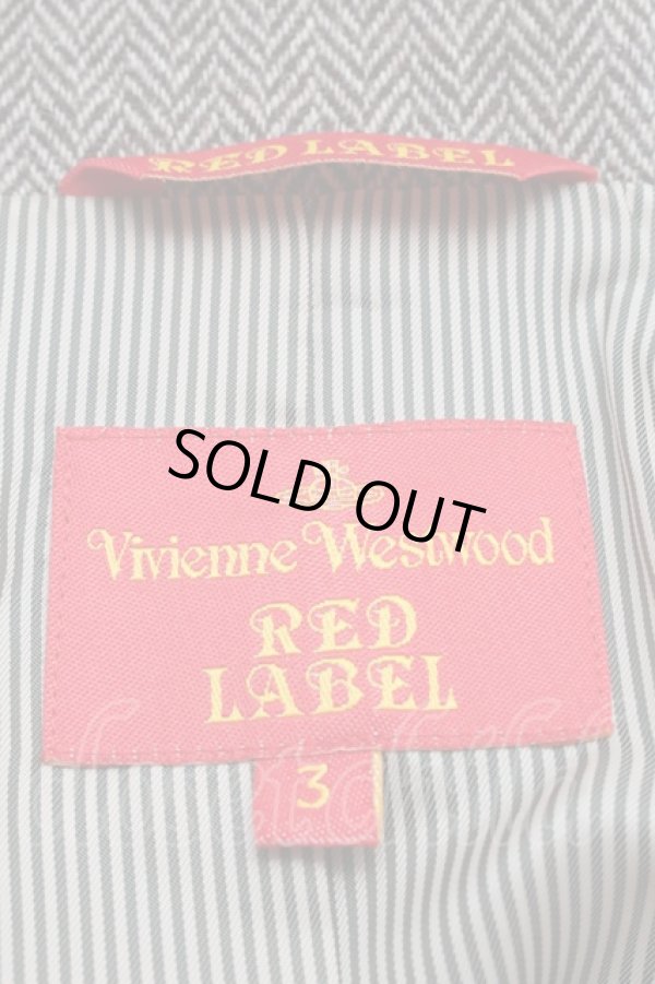 画像3: ヴィヴィアンウエストウッド 中古 / /ツイードセットアップ 3 ブラウン  S-24-09-01-059-jc-AS-ZS (3)