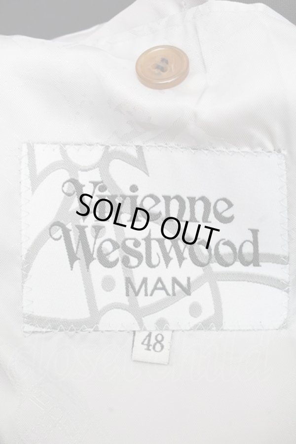 画像3: ヴィヴィアンウエストウッド MAN 中古 / SU/2ボタンセットアップ 48 黒  S-24-09-01-069-op-AS-ZS (3)