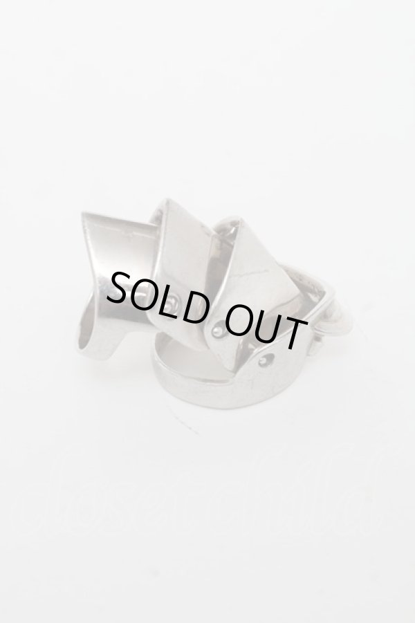 画像2: ヴィヴィアンウエストウッド 中古 / ACCアーマーリング XL シルバー  S-24-09-01-002-ac-AS-ZS (2)