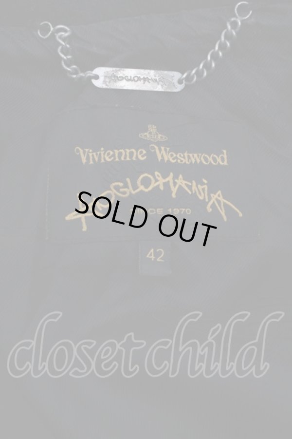 画像3: ANGLOMANIA 中古 / ウール変形コート 42 黒  S-24-10-30-046-co-AS-ZS (3)