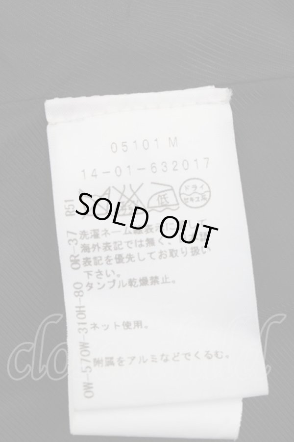 画像4: ANGLOMANIA 中古 / ウール変形コート 42 黒  S-24-10-30-046-co-AS-ZS (4)