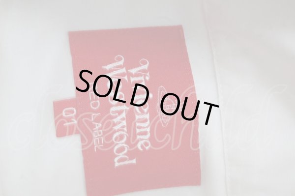 画像3: ヴィヴィアンウエストウッド 中古 //ラブシャツ 1 白  S-24-12-15-038-bl-AS-ZS (3)