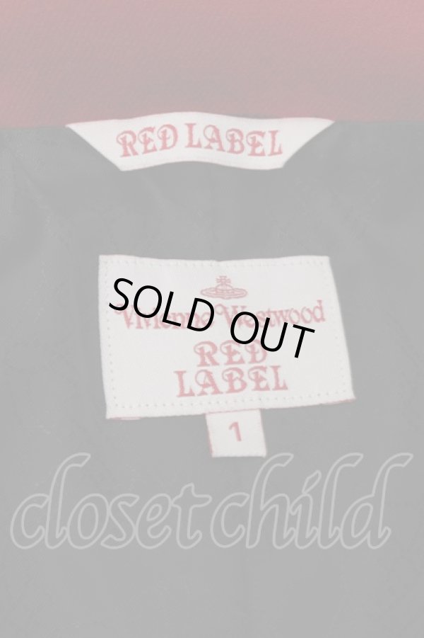 画像3: ヴィヴィアンウエストウッド 中古 / /ラブジャケット 1 赤ｘ黒  S-24-12-15-044-jc-AS-ZS (3)