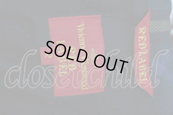 画像3: ヴィヴィアンウエストウッド 中古 / 変形襟タータンチェックジャケット 2 グリーン  S-24-12-15-045-jc-AS-ZS (3)