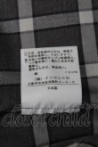 画像4: ANGLOMANIA 中古 //カットラスオーブ刺繍チェックシャツ 40 グレー  S-24-12-15-049-bl-AS-ZS (4)