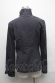 画像2: ヴィヴィアンウエストウッド 中古 //フリル立チ襟ブラウス 2 グレー  S-24-12-15-050-bl-AS-ZS (2)