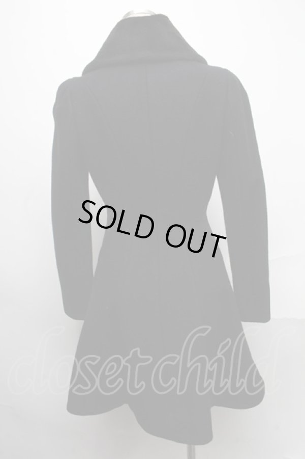 画像2: ヴィヴィアンウエストウッド 中古 / CO/シングルウールロングコート 1 黒  S-24-12-15-061-co-AS-ZS (2)