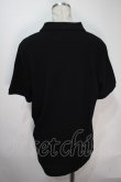 画像2: ヴィヴィアンウエストウッド 中古 / カラーオーブ刺繍ポロシャツ L 黒  S-25-01-29-044-bl-AS-ZS (2)