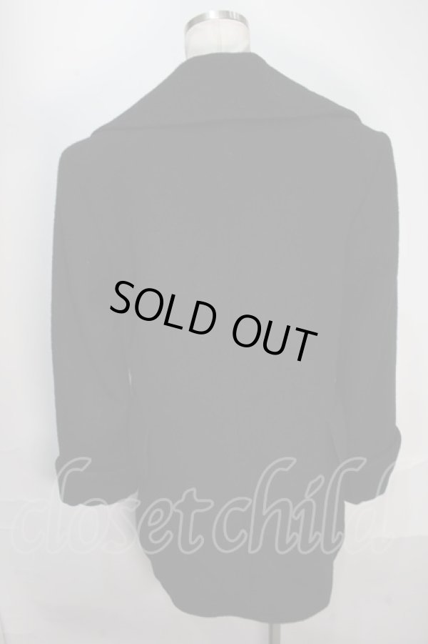 画像2: ヴィヴィアンウエストウッド 中古 / ラブ襟コート 2 黒  S-25-01-29-050-co-AS-ZS (2)