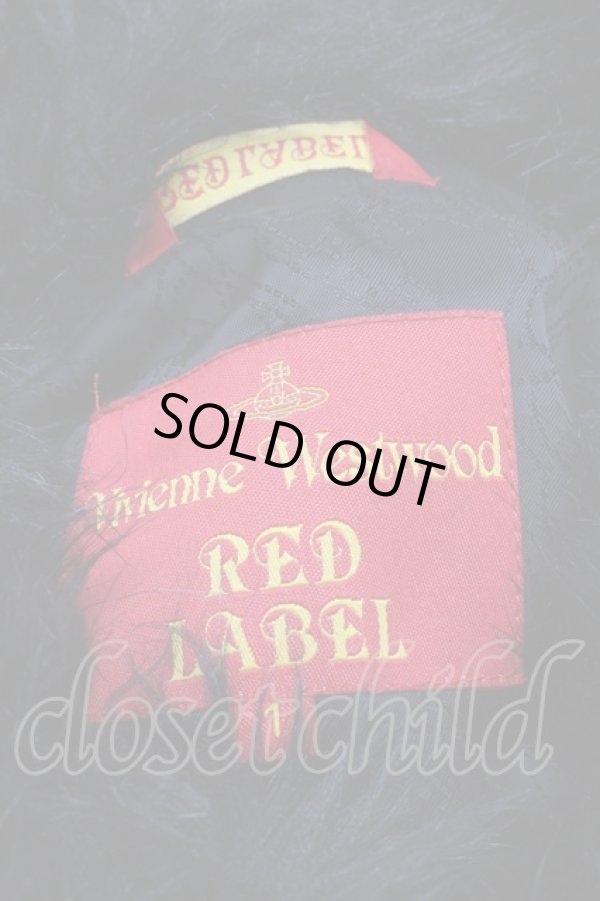 画像3: ヴィヴィアンウエストウッド 中古 / ファー付ウールロングコート 1 黒  S-25-01-29-051-co-AS-ZS (3)