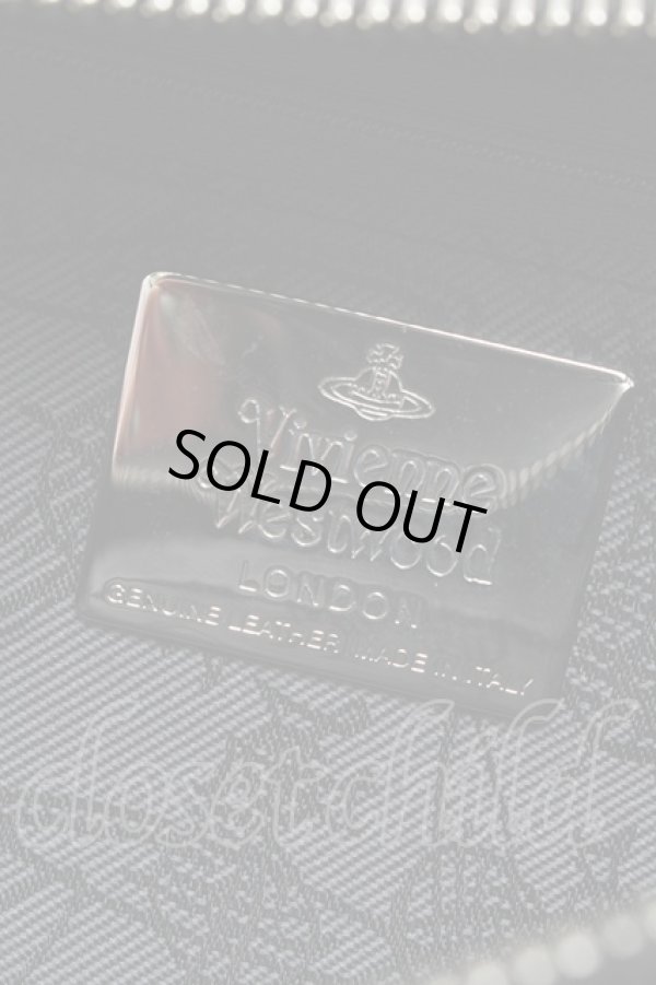 画像7: ヴィヴィアンウエストウッド 中古 / スクイグルヤスミンバッグ  紺x赤  S-25-02-23-031-ba-AS-ZS (7)