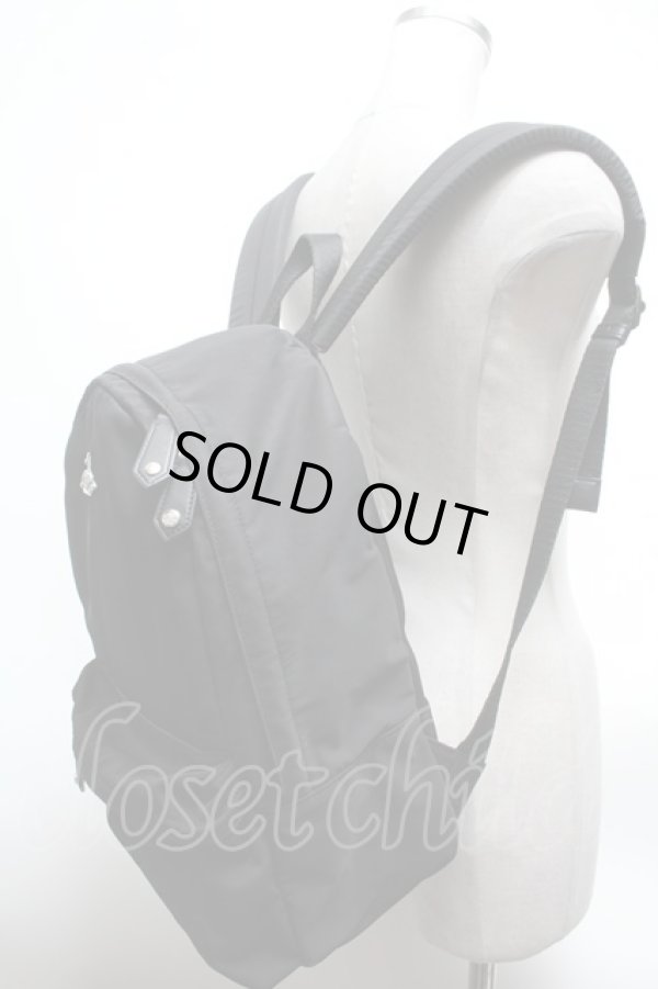 画像3: ヴィヴィアンウエストウッド 中古 / オーブモチーフバックパック  黒  S-25-02-23-032-ac-AS-ZS (3)